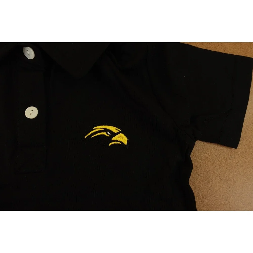 Southern Miss Golden Eagles Toddler Size 3T Black Yellow 2 Piece Shorts Set NWT